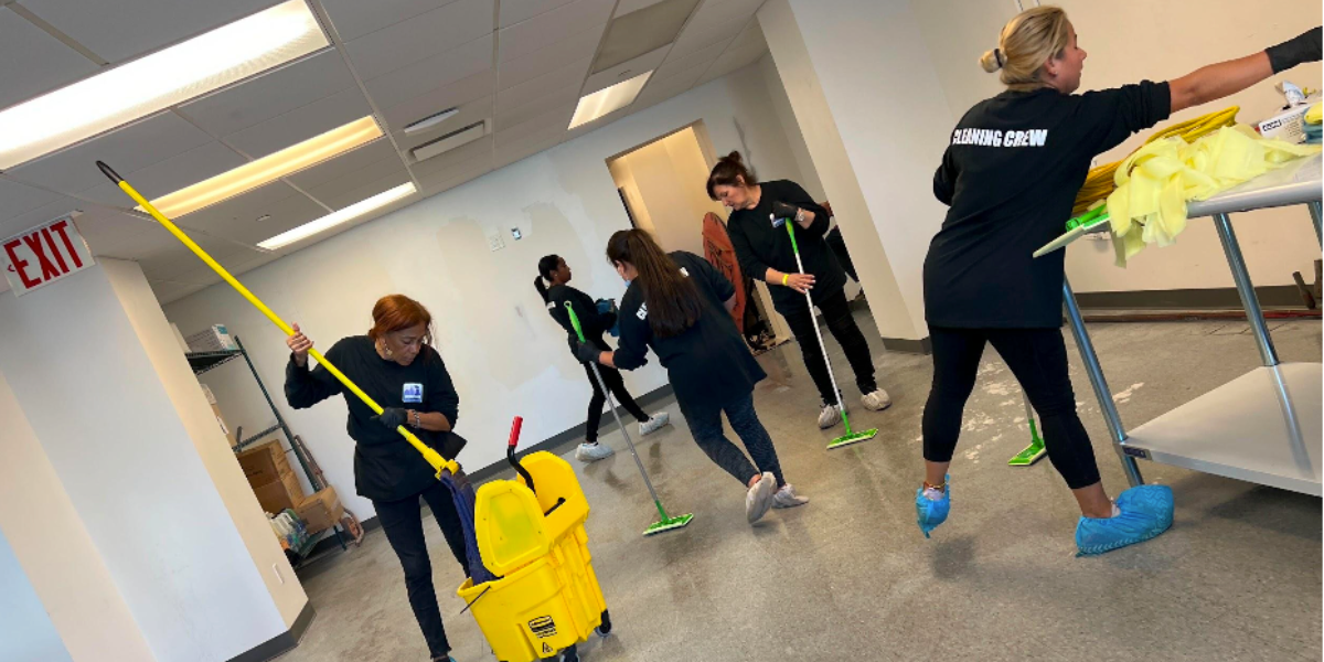 Commercial cleaning service